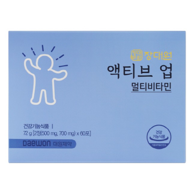 장대원 액티브업 멀티비타민 (1박스/2개월분)