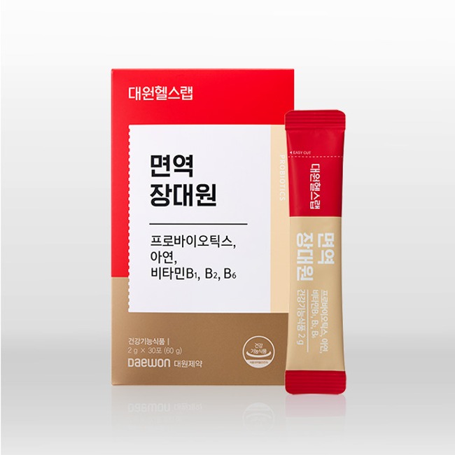 [박스당 7,950원~] 면역 장대원 프로바이오틱스 아연 비타민B