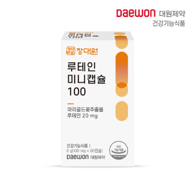 대원제약_장대원 루테인 미니캡슐 100, 1박스(60일)